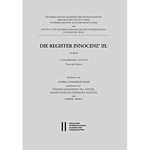 Die Register Innocenz? Iii., 14. Band