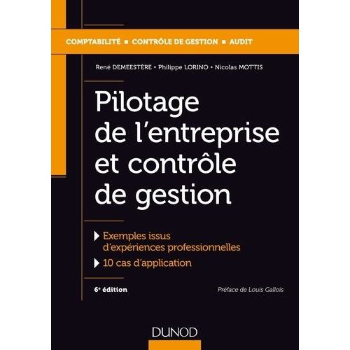 Pilotage De L'entreprise Et Contrôle De Gestion - Exemples Issus D'expériences Professionnelles - 10 Cas D'application