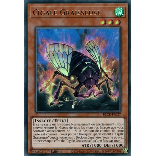 Blcr-Fr027 Cigale Graisseuse