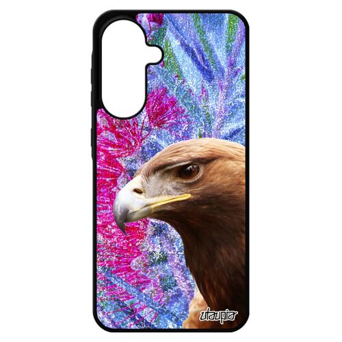 Coque Aigle Pour Galaxy A56 5g Silicone Noir 4g Sm-A5660 Dessin Rapace Royal Antichoc Nature Oiseau Design Alu Animaux Tpu Pour Samsung