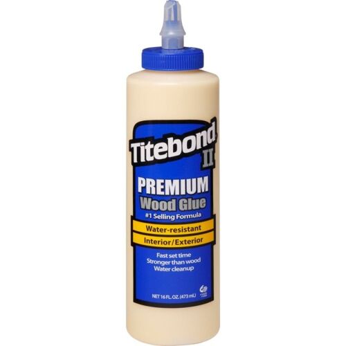 Colle à bois TITEBOND Premium II - 473 ml / 16 oz - 5004