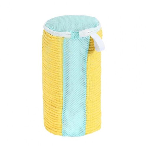 Sac de lavage de chaussures résistant à la déchirure, sac à linge durable, respirant, fermetures à glissière de bain, sac de livres pour la maison, 1PC