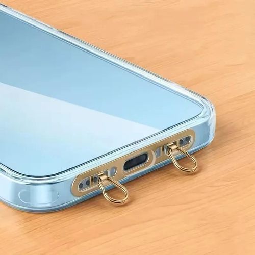 Joint De Raccordement De Lanière De Téléphone Portable En Acier Inoxydable,1 À 2 Pièces,Métal Amélioré,Languette D'attache De Téléphone Portable Fine De 0.4mm,Connecteur De Sécurité-1pcs-Gold