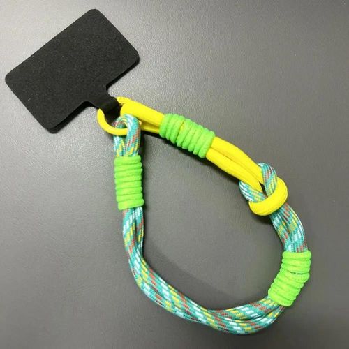 Lanière De Téléphone Portable Coréenne,Porte-Clés Pendentif De Téléphone Court,Corde D'escalade Extérieure Portable,Boucle,Anti-Déclenchement,Dragonne--5