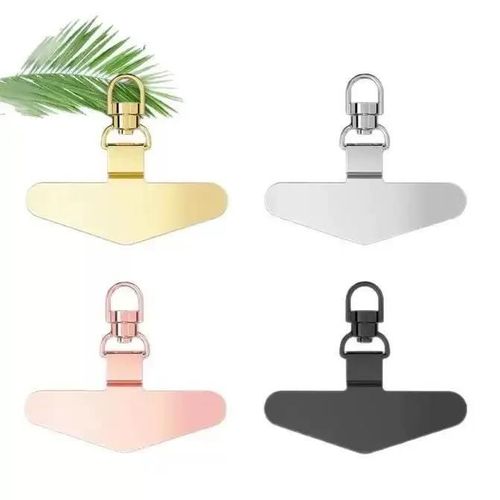 360 ° Languette D'attache De Téléphone Portable En Acier Et Métal Rotatif,Lanière De Téléphone Portable,Joint De Patch Dy,Pièce De Connecteur De Sécurité Universelle Pour Lanière De Téléphone Portable--4pcs Mixed