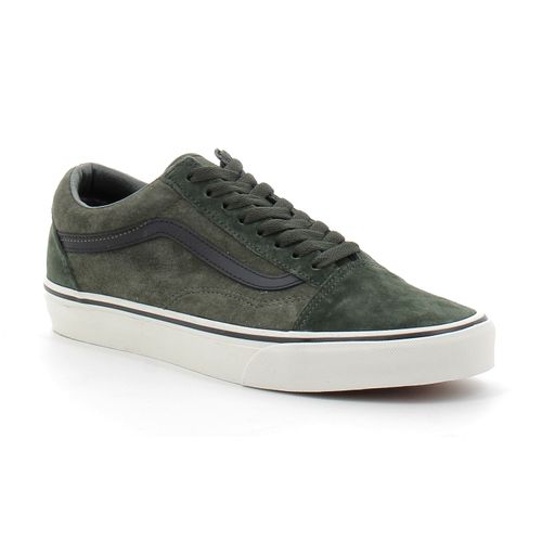 Chaussures Vans Basses Lacets En Daim Pour Adulte Old Skool Vert