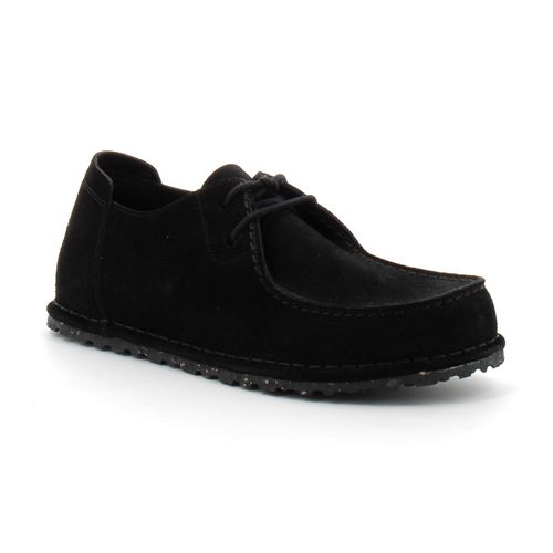 Baskets Birkenstock Utti Lace Suede Leather Black Eur