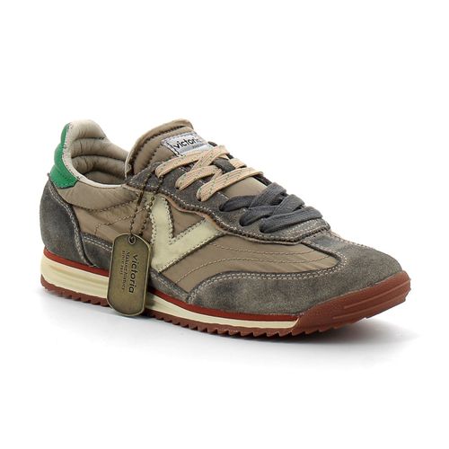 Victoria Sneakers Unisexes Avec Semelle Crantée Beige