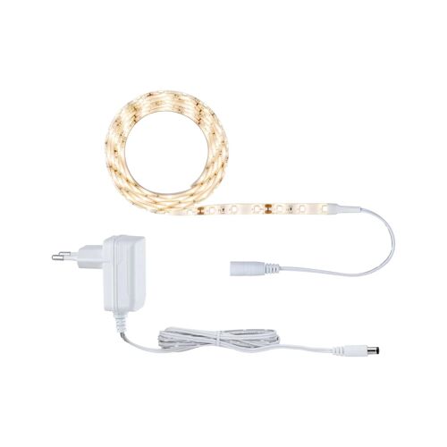 Fn Simpled Kit Strips 1,5m Blanc Chaud 5w 230/12v Dc Blanc Métal Synth