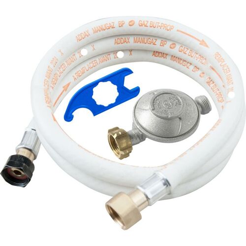 Kit de connexion Butane (Détendeur + Tuyau 1,50m +Cle) Addax