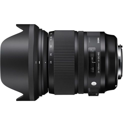 Objectif Sigma Art - Fonction Zoom - 24 mm - 105 mm - f/4.0 DG OS HSM - Nikon F