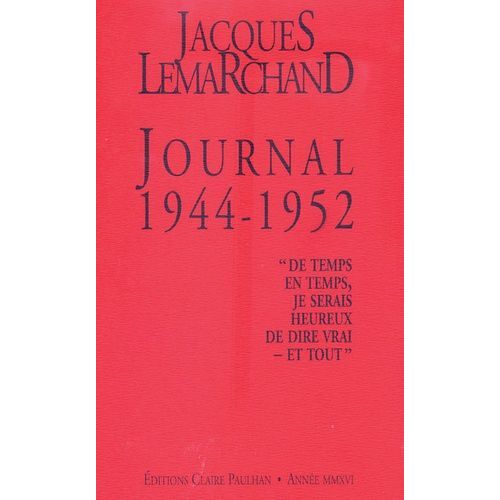 Journal 1944-1952