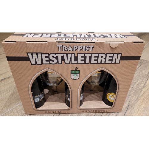 Coffret Westvleteren 12 (6x33cl) + 2 Verre