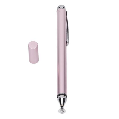Stylet actif Précis Sensible Silencieux Capuchon magnétique Alliage d'aluminium Résistance à l'usure Smart Touch PenPink