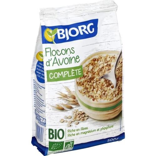Bjorg Flocons D'avoine 500g - Aucune