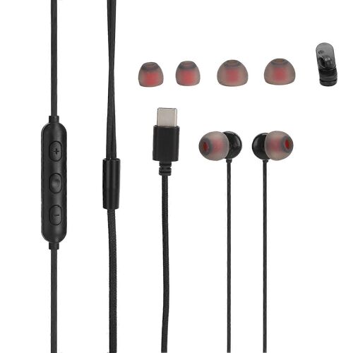 MS21 Décodage numérique Filaire Écouteur TYPEC Sports Casque Écouteurs pour la musique à la maison
