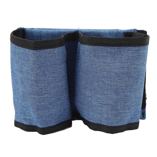 Porte-gobelet de voyage pour bagages Porte-gobelet de valise universel mains libres pour les hôtesses de l'air Voyageurs bleu