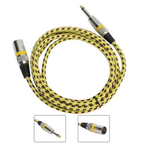 Jorindo Xlr Vers 1/4 Pouce 6,35 Mm Câble Mâle Cordon De Microphone D'interconnexion De Signal Symétriquejd6011