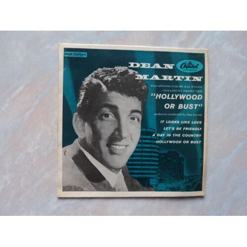 Dean Martin Hollywood Or Bust 45t Eap 1-806 Italia 1957