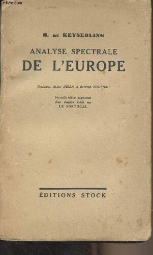 Analyse Spectrale De L Europe (Das Spektrum Europas)