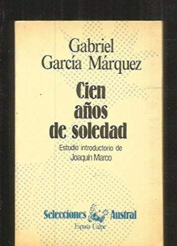 Cien A Nos De Soledad (Neuva Austral Series)