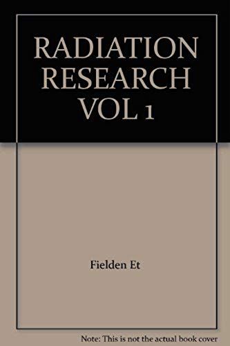 Radiation Research Vol 1