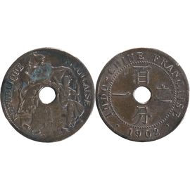 France - Indochine - 1902 - 1 Centième - 20-052