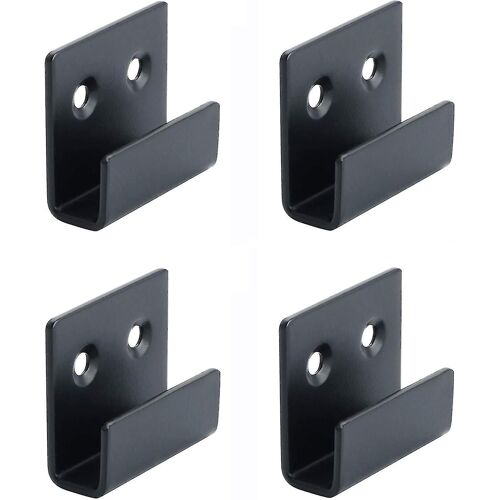 Niuniu Acier Inoxydable Rail Crochets Photo Suspendue Miroir Clips Miroirs Fixations Kits Suspendus Heavy Dut