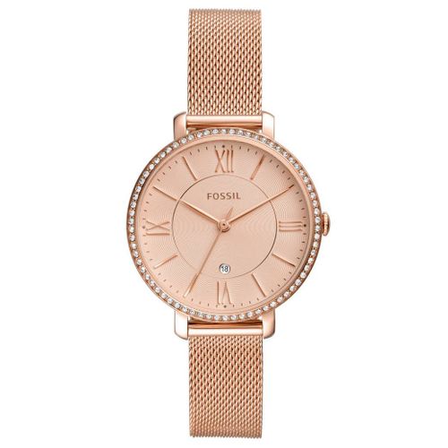 Fossil Montre Ip-Rosé Analogique Femmes Jacqueline Es4628