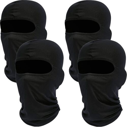 4 Pcs Balaclava Face Ski Mask: Full Face Cover Hood Shiesty Masks Pour Hommes Femmes