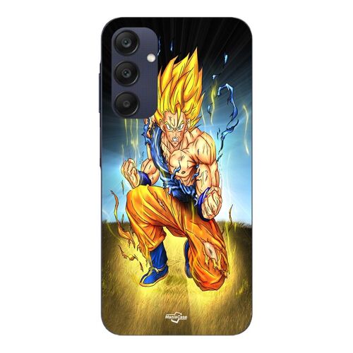 Coque Pour Samsung Galaxy A25 Goku Genou A Terre Maniacase