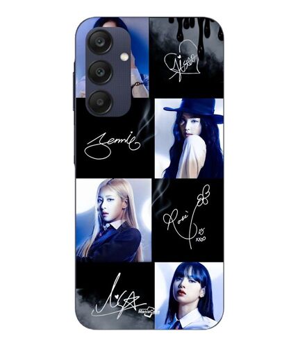 Coque Pour Samsung Galaxy A25 Blackpink Signature Photo Maniacase