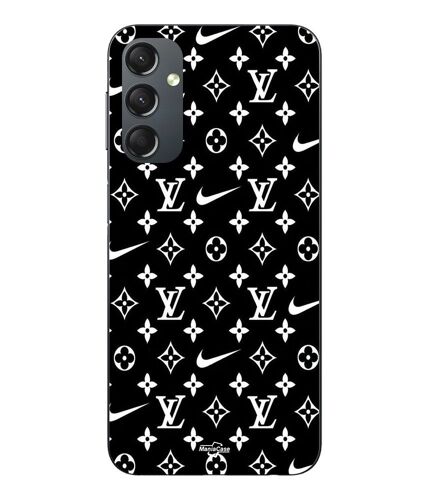 Coque Pour Samsung Galaxy A14 Nike LV fond noir Maniacase