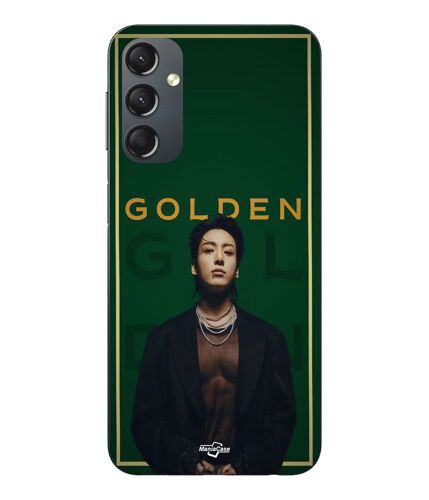 Coque Pour Samsung Galaxy A14 Album 2024 Golden jungkook BTS Maniacase