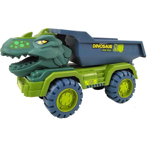 Camion Jouet Transporteur De Dinosaure De Voiture Jouet De Dinosaure Cadeau Pour Enfant Avec Jouet De Dinosaure Grand Véhicule D'ingénierie(A)