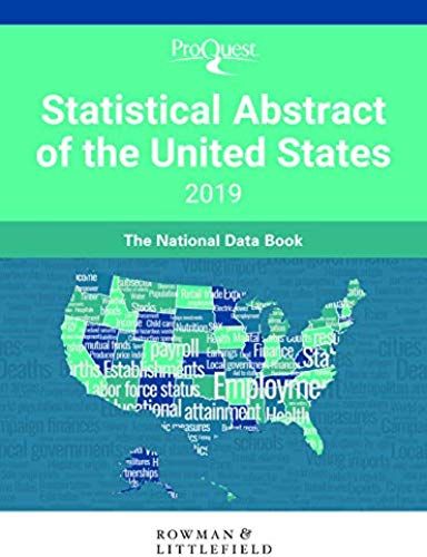 Proquest Statistical Abstract Of The United States 2019