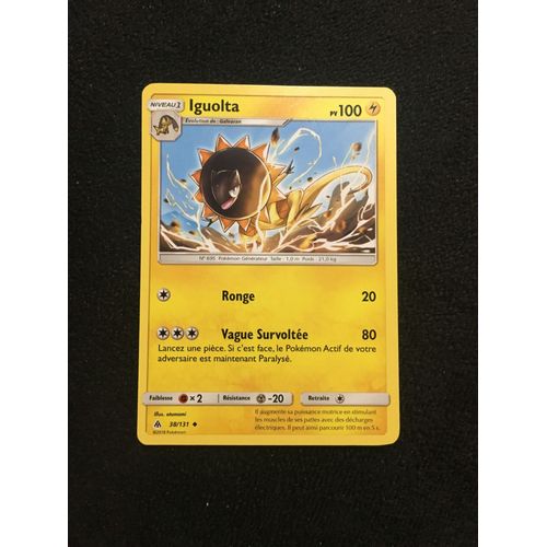 (129) Iguolta 38/131 Pokemon
