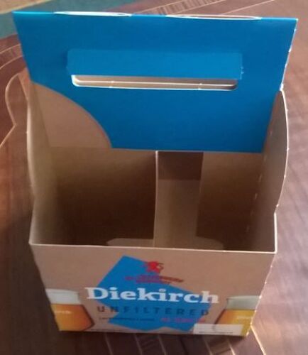 Luxembourg Panier En Carton Pour Le Transport De 4 Bières Diekirch Unfiltered