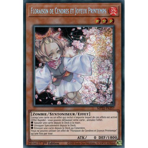 Yu-Gi-Oh ! Floraison De Cendres Et Joyeux Printemps - Mp22-Fr257