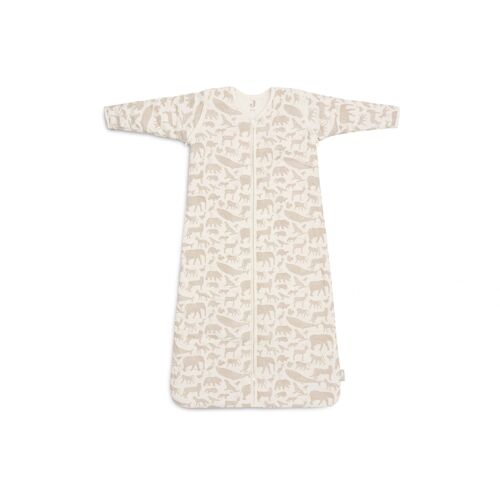 Gigoteuse Avec Manches Amovible 70cm Animals Nougat - Jollein