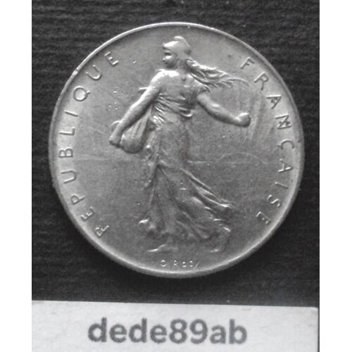 France . Pièce De 1 Franc 1960 . Semeuse De Roty . Nickel
