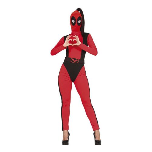 Déguisement Anti-Héroïne Rouge Femme