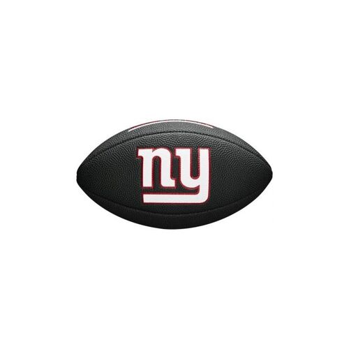 Mini Ballon De Football Américain Wilson Soft Touch Nfl Team Logo New York Giants Noir
