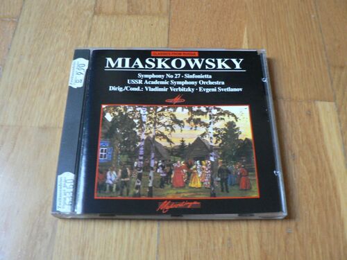 Miaskovsky Myaskovsky Symphony 27 / Sinfonietta (Melodiya)