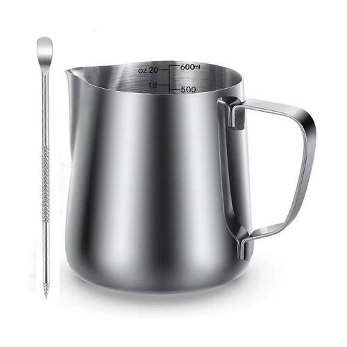 20 Oz / 600 Ml En Acier Inoxydable Tasse Café Au Lait Cappuccino Latte Pot À Lait