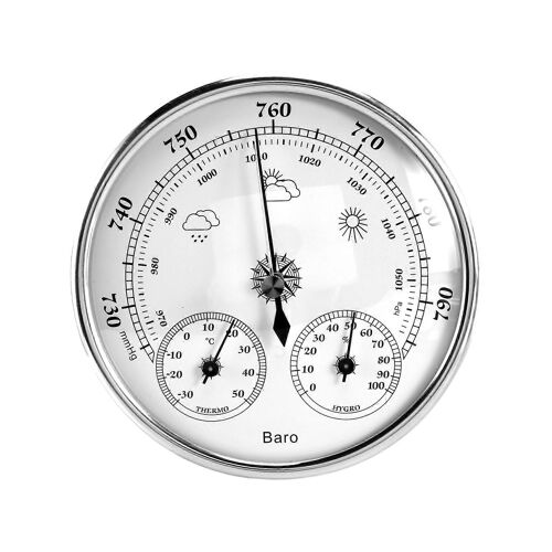 Thermomètre domestique mural Hygromètre Manomètre de haute précision Air Weather Instrument B