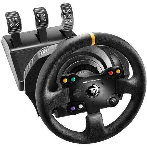 ThrustMaster TX Racing - Leather Edition - ensemble volant et pédales - filaire - pour PC, Microsoft Xbox One