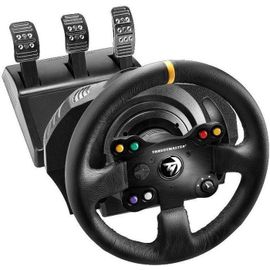 ThrustMaster TX Racing - Leather Edition - ensemble volant et pédales - filaire - pour PC, Microsoft Xbox One