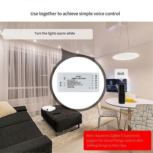 Zigbee 3.0 Led Controller Smart Strip Driver Prend En Charge Rgb Color App Timing Voice Rgbcw Intelligenc