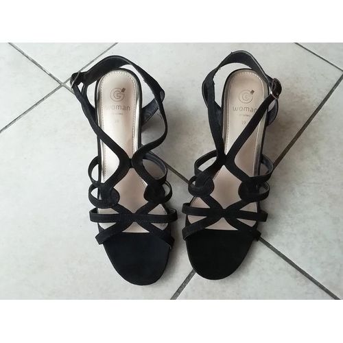 Sandales - Nu Pieds À Talon Taille 39.